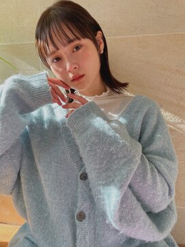 ビュートリアム265(BEAUTRIUM 265) ロブ・切りっぱなしボブ・イルミナカラー・銀座日比谷有楽町30代