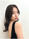 艶感グレージュ大人レイヤー色持ちカラー髪質改善トリートメント