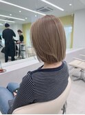 透明感重視!柔らかいベージュカラー
