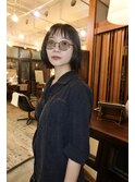 ノンジアミンカラー×ボブ