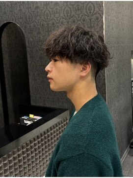 ミック ヘアアンドメイクアップ 直江津店(miq Hair&Make up) 王道ツイストスパイラル×ツーブロック