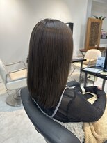 オルメント 天満 南森町(ORL'MENT)&nbsp;30代40代髪質改善ココアブラウン感ストレート透明感赤み消し