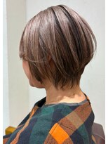 ハーツ(Heart's)&nbsp;ショート×ミルクティーベージュ