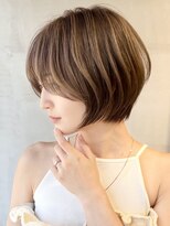 小顔になる大人美人ショート