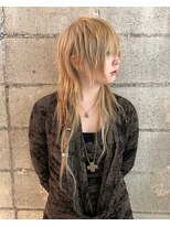 ハコ プラス(HACO+)&nbsp;ロングウルフ×ブロンド