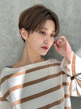 ロンド 銀座(Lond) ☆【春日】簡単スタイリングブリーチなしカラーくせ毛カット8