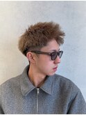 ジェットモヒカン×ミルクティーベージュ