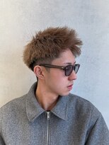 ルースト 西院店(ROOST)&nbsp;ジェットモヒカン×ミルクティーベージュ