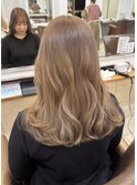 ミルクティーベージュ♪ブリーチ1回【横浜】nana
