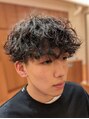 モッズヘア メン 上尾東口店(mod's hair men)&nbsp;波巻きパーマ！強い外ハネ感が売りです。セットが簡単になります