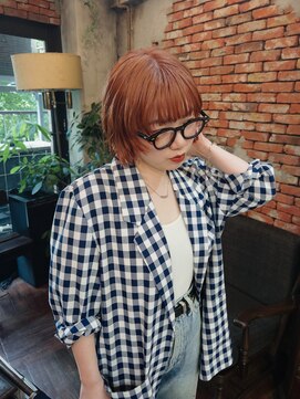 アンリ(Henri) 【かしむら】ブリーチ/ブリーチカラー/ケアブリーチ/暖色カラー