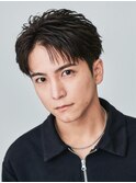 men's/メンズ/メンズカット/髪質改善/縮毛矯正/ブルーブラック