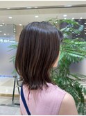 ロングボブのスタイリング