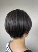 丸みショート