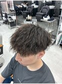 強めツイストスパイラルパーマ