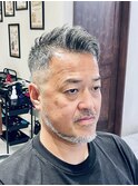 【50代 男性】ロンドンイケオジショート(大宮/バーバー)
