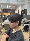 MEN’S HAIR/サーフカール/刈り上げセンターパート/船橋