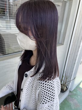 ナイーブヘアデザイン(NAiVE HAIR DESIGN) 【NAiVE HAIR】dark purple