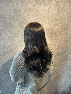 ヘアーワークス ボナ(HAIR WORKS bona.) 赤みを抑えた透明感カラー