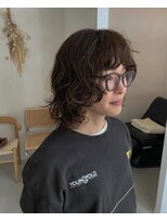 kii person【キーパーソン】 ウルフカット　パーマ