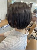 首元すっきりなボブスタイル！