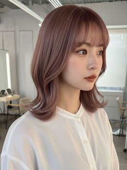 フロート 小阪店(float)の写真/【TVで話題】切れにくいダブルカラー＋カット￥15900 髪の毛を乾燥から守り、美しく輝くカラーに。