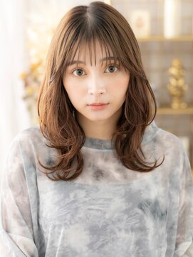 カバーヘア ブリス 戸田公園西口店(COVER HAIR bliss) 大人ガーリーくびれカールレイヤーカットc7戸田公園20代30代40代