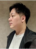 爽やか2ブロックUPバングショートヘアー