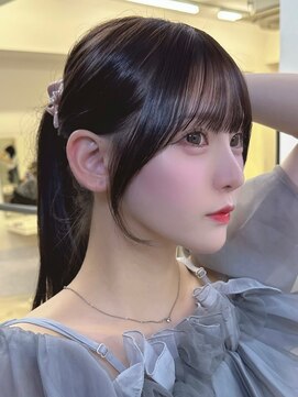 アイトーキョーエス 渋谷(AI TOKYO S) レイヤーカット/前髪カット／顔まわり／似合わせカット/髪質改善