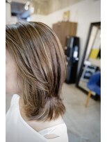 リサリサ(LISA LISA)&nbsp;白髪ぼかしハイライト