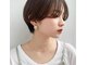 ノーブル シェアサロン(NOBLE +Shaire salon)の写真/ショート・ボブならお任せ。似合わせカットが人気のサロン!美シルエットショートで横顔まで美しく♪