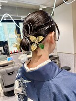 ゼストソエル(ZEST soell) タイトシニヨン ヘアセット 卒業式【立川/soell/水島】