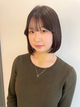 スティル ヘアアンドアイラッシュ(STILL hair&eyelash) 【森】顔周りcut×小顔Bob