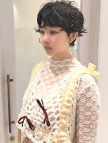 リル 四条河原町(LiLu)&nbsp;ショートパーマボブパーマウルフパーマ小顔パーマ