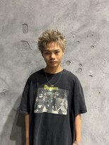 ハイセンス(HISENSE) ブリーチで作るスパイキーショート【ケイト】