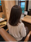 ダークブラウン　清須　髪質改善
