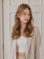 アロマ ヘアー ルーム 新宿3号店(AROMA hair room)&nbsp;ケアブリーチ/ブラウンベージュ/ダブルカラー/ハイトーン/新宿