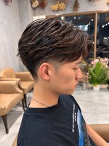 ブレスボーオム 明石(Breath beauu Homme Akashi)&nbsp;▼毛流れセンターパート▼メンズ/パーマ/明石/西明石/大久保