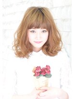 リッコ 横浜(ricco)&nbsp;☆riccoふわっふわキュートな愛されセミディ☆