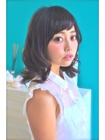 クラン(clan)&nbsp;斜めバング外ハネショート