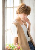 【aRietta】馬場義隆　大人かわいい斜めバングノーブルショート