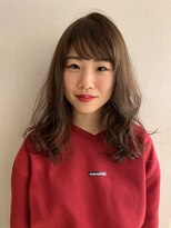 【ブリーチなしで透明感♪】N.カラー 担 伊原