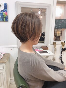 マノンヘアーデザイン(manon hair design..) 大人可愛いショートボブ