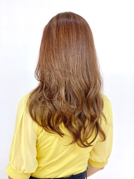 クオリス 上板橋店(QUALIS) 大人可愛いロングレイヤー/毛先ウェーブ/立体感外ハネウェーブ