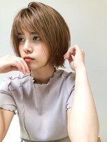 ミィ 表参道(mee.)&nbsp;【mee.】 ココアブラウン大人かわいいヘア