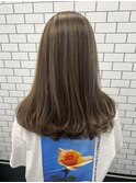 ハイライト×アッシュベージュ