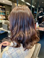 アイフィールアヴェダ 船堀店(i feel AVEDA)&nbsp;【中村】絶対可愛い♪ピンク香るアッシュベージュで柔らか女子に