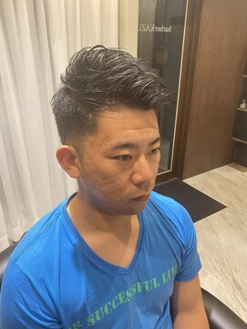 バーバーカズ(barberKAZU) 震災刈り