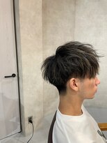 ターフタカサキディエル(TURF TAKASAKI D.L) メンズマッシュ　刈り上げ　ツイストパーマ