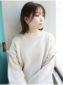 天神【BIRTH】大人可愛い×耳掛け外ハネショート